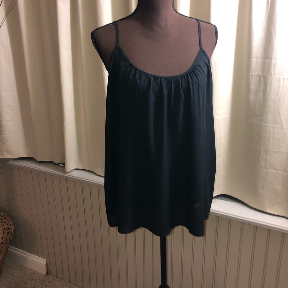 Gap Blouson Black Camisole